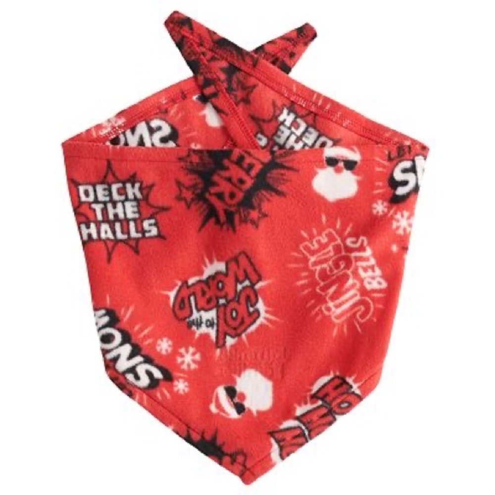 Santa Squad Pet Bandana